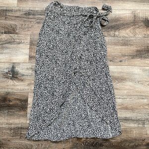 American Eagle animal print Wrap Skirt
